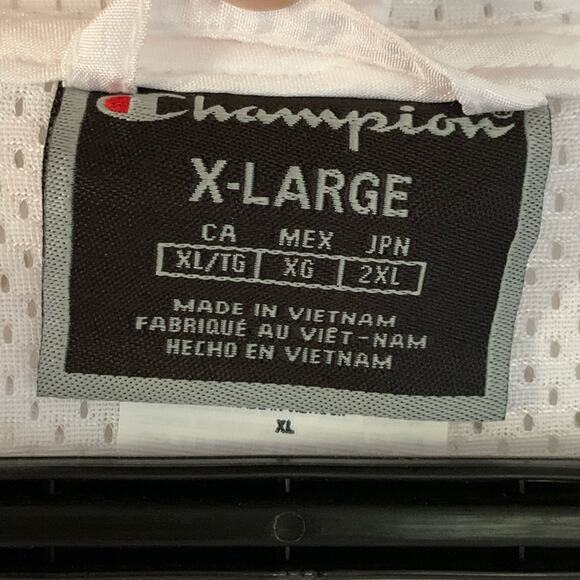 Champion Retro Color Block Warm-up jacket NWT Size Extra Large - Picture 8 of 10